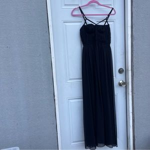 Victorias Secret black bustier maxi dress🖤
